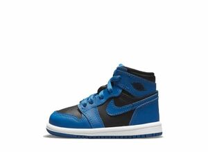 Nike TD Air Jordan 1 Retro High OG "Dark Marina Blue" 16cm AQ2665-404