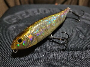 ★Megabass★GIANT DOG-X メガバス ジャイアント ドッグX GG WAKASAGI 美中古品 Length 98.0mm Weight 1/2oz ペンシルベイト 伊東 由樹