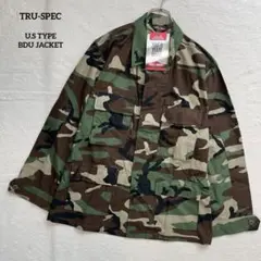 新品未使用 TRU-SPEC U.S TYPE BDU JACKET M 迷彩