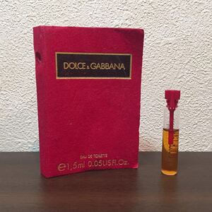 ドルチェ＆ガッバーナ DOLCE＆GABBANA オードトワレ 香水 1.5ml フレグランス オーデトワレ サンプル