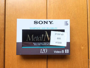 SONY MetalMP 120 Video8 テープ　P6-120P