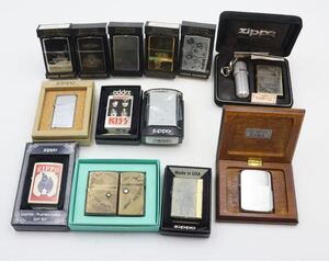 ジッポー/ZIPPO/オイルライター/14点セット/まとめ/箱付き