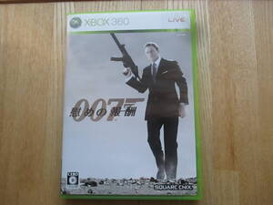 【Xbox360】　007/慰めの報酬 　　Quantum of Solace