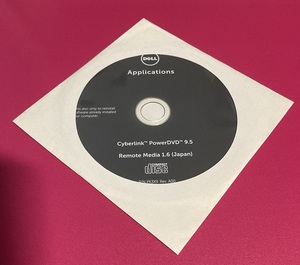 DELL Cyberlink Power DVD 9.5 インストールディスク未開封品　　デル　パワーDVD　