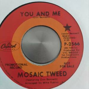 ◆即決◆VERY RARE◆DEEP FUNK CROSSOVER SOUL SWEET SOUL◆◆◆MOSAIC TWEED◆◆◆YOU AND ME / COMIN