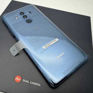 【新品未使用】SIMフリー HUAWEI Mate 10 Pro 703HW ミッドナイトブルー ソフトバンク BLA-L09 androidスマホ Leicaダブルレンズ