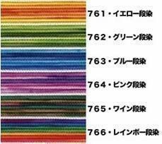 □コード・ひも□アジアンコード段染 1mm×3M グリーン段染(762)