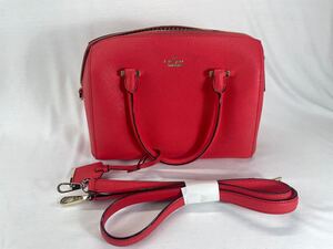 kate spade ケイトスペード ロゴ金具 2WAY ハンドバッグ PVC レディース