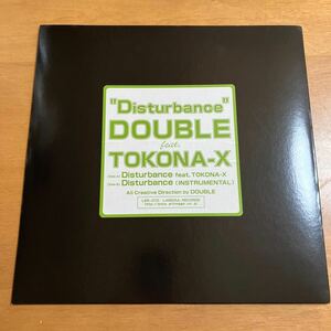 レコード DOUBLE feat. TOKONA-X / Disturbance LSR-070 LABSOUL RECORDS 12インチ トコナX ダブル