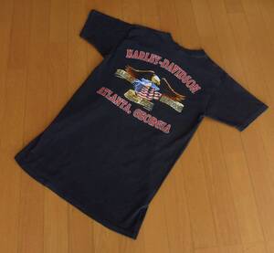 90s USA製 HARLEY DAVIDSON ハーレーダビッドソン イーグル Tシャツ 即決あり！