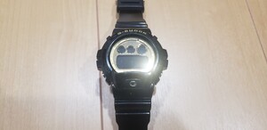 DW-6900CB　カシオ CASIO G-SHOCK 腕時計 Gショック ジーショック　ジャンク　中古　黒　金　ブラック　ゴールド　クォーツ 不動