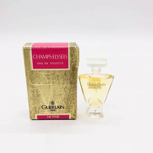 保管品 未使用品 GUERLAIN ゲラン CHAMPSELYSEES シャンゼリゼ 5ml EDT 香水 ミニ ボトル フラコン パフューム レディース フレグランス