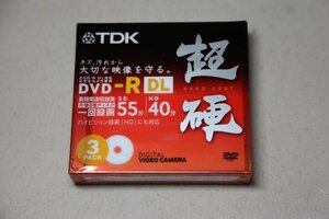 TDK DR55HC3A DVD-R DL 8cm 片面2層ディスク 超硬 3枚パック 未開封★1067