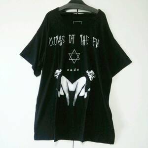 ブラック L 黒夢 清春 SADS cloths of the evil 2Girls BIG Tシャツ KUROYUME KIYOHARU SADS サッズ