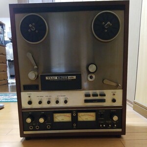 TEAC　ティアック　オープンリールデッキ　A-7010 GSL　通電のみ確認　動作未確認　現状品渡し　ジャンク扱い　管理番号O13