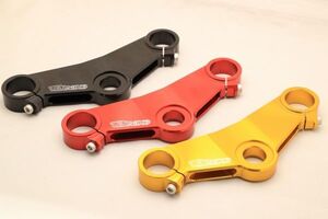 【 NSRmini・NSF100 】トップブリッジ　[ 選べる色！ブラック / レッド / ゴールド ] 　ミニバイク　NSR50　T2Racing　1円売切！