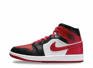 Nike WMNS Air Jordan 1 Mid "Bred Toe" 23cm BQ6472-079