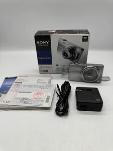 ★ SONY ソニー Cyber-shot DSC-WX100 デジタルカメラ デジカメ コンパクトデジタルカメラ シルバー 箱付き 通電確認済み #D842 0502KA