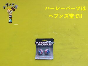 B23064J【新品】TRIKTOPZ製.ナンバーボルト&バルブキャップ パン.ショベル.エボ.TC.FXR.ダイナ.ソフテイル.スポーツ.ツーリング.ハーレー