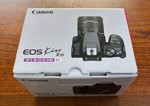 Canon キャノン デジカメ デジタル一眼レフカメラ EOS Kiss X10 標準ズームキット 黒 ブラック　 送料無料 新品未使用