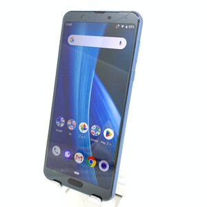 ◆ジャンク◆SHARP/AQUOS sense3 plus SHV46/64GB/クラッシィブルー/良好/64759