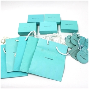 70062 ★　ティファニー TIFFANY＆CO. 空箱・保存袋・保証書・説明書・紙袋　5個 まとめ売り 美品　