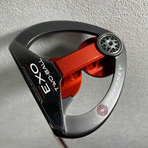 ★レフティー用★ ODYSSEY EXO TWO-BALL 34インチ オデッセイ エクソー 2BALL 2-BALL 2ボール 左用　管理番号10894