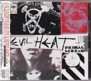 ＊中古CD PRIMAL SCREAMプライマル・スクリーム/EVIL HEAT+1 2002年作品7th国内盤ボーナストラック収録 英国ロック oasis RADIOHEAD