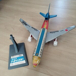 アルプス社製　全日空　トライスター　ロッキード L-1011　当時物　ブリキ製　希少　絶版　昭和レトロ　ブルースカイシリーズ　飛行機 