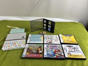 ◆HT28 ゲーム機 まとめ ニンテンドーDS 本体×3点、ソフト 進め！キノピオ隊長、やわらかあたま塾 など　動作未確認◆T