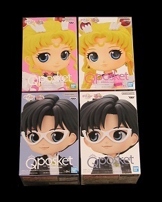 Qposket　劇場版 美少女戦士セーラームーン Cosmos　ETERNAL SAILOR MOON ＆ TUXEDO MASK 全４種 エターナルセーラームーン タキシード仮面