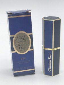 Christian Dior クリスチャンディオール 　 ROUGE A LEVRES　リップスティック 　ROSE SAUVAGE WILD ROSE　876　未使用品