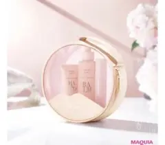 her lip to Beauty × MAQUIA まんまるバニティポーチ