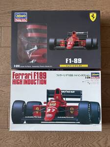 1/24 Ferrari F189 HIGH INDUCTION F1-89 Hasegawa 2個セット