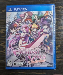 未使用未開封　送料無料　【PSVita】 クリミナルガールズ INVITATION [通常版］