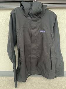 1円〜 S patagonia storm jacket 84997F8 black パタゴニア ストームジャケット 黒 mountain マウンテン パーカー ジャケット ブラック