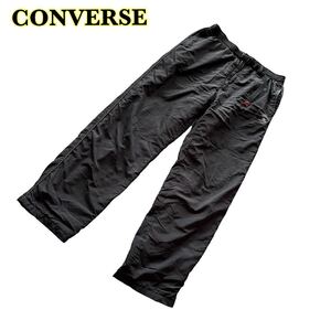 CONVERSE コンバース　パンツ　シャカパン　防寒　裏フリース　ベルト付き　黒　メンズ　サイズ不明　【AY1397】