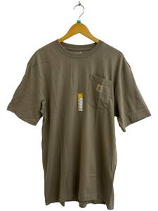 Carhartt (カーハート) Loose Fit S/S ルーズ フィット ヘビーウェイト ポケットTシャツ K87-M 半袖 カットソー M カーキ メンズ/004