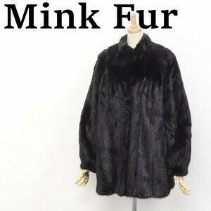 ●MITSUKOSHI 三越 最高級 ミンクファー 毛皮 コート ダークブラウン 11