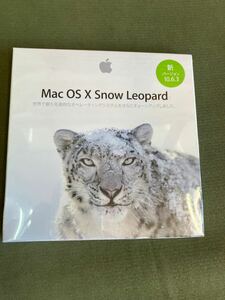 Mac OS X Snow Leopard ver10.6.3 インストール DVD 未開封