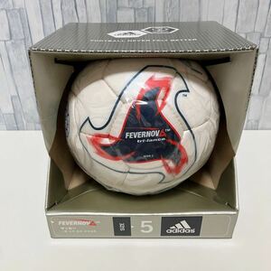 adidas アディダス サッカーボール FEVERNOVA size5 2002 日韓ワールドカップ 公式 W杯 ベッカムサイン 入り 当選品 当時物 未使用 未開封