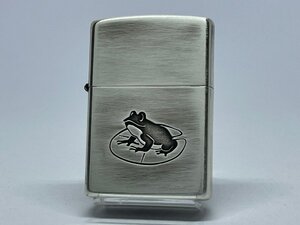 送料無料 ZIPPO[ジッポー] カエル　ZIPPOライター 70692