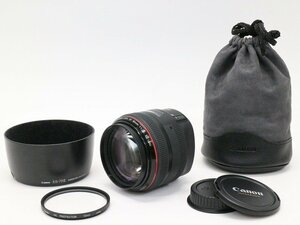 ●○Canon EF 85mm F1.2 L II USM カメラレンズ 中望遠 単焦点 EFマウント キャノン ケース付○●027303003m○●