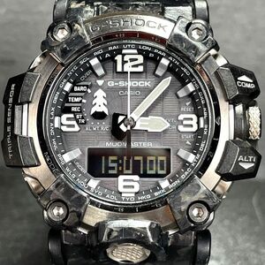 超美品 CASIO カシオ G-SHOCK ジーショック MUDMASTER マッドマスター マルチバンド6 GWG-2000CR-1A 腕時計 アナデジ タフソーラー 電波