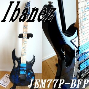 Ibanez アイバニーズ JEM77P-BFP Blue Floral Pattern