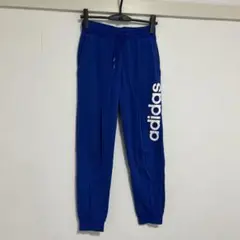 adidas neoトレーニングパンツ 青