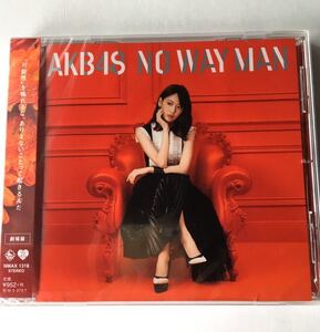 【AKB48 音楽CD】『 NO WAY MAN 』（新品・未開封品 A）