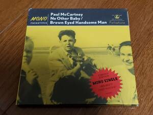 (CDシングル) Paul McCartney●ポール・マッカートニー/ No Other Baby / Brown Eyed handsome Man イギリス盤　限定盤　ポスターつき