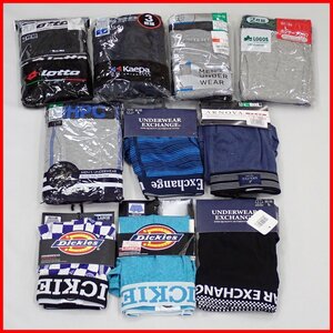 ★未開封&未使用 ボクサーパンツ 16枚セット メンズL/ブラック/グレー 等/Dickies/ARNOVA/Kaepa 他/アンダーウェア/下着/まとめ&1895700792