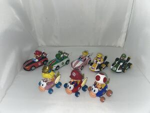 マリオカート　プルバックカー 8種　現状品